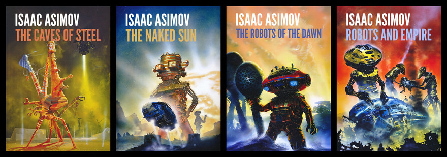 isaac asimov robot series order
